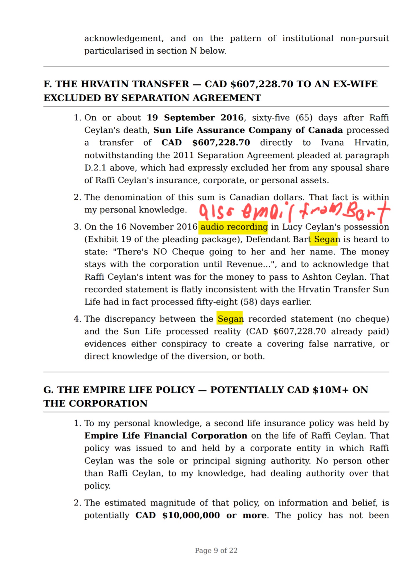 Affidavit Pass 11 page 8
